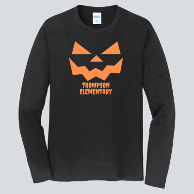 Adult Long Sleeve Shirt - Fall Holidays - Jack O' Lantern Thumbnail