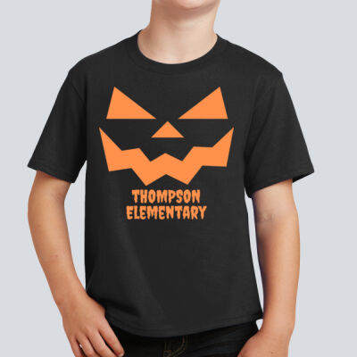 Youth T-Shirt - Fall Holidays - Jack O' Lantern Thumbnail