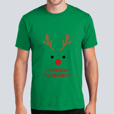Adult T-Shirt - Winter Holidays - Reindeer Thumbnail