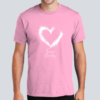 Adult T-Shirt - Spring Holidays - Valentine's Heart Thumbnail