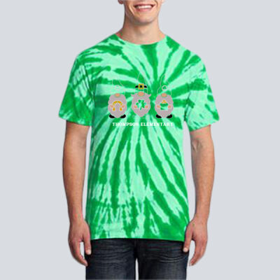 Adult Tie-Dye T-Shirt - Spring Holidays - Leprechauns Thumbnail