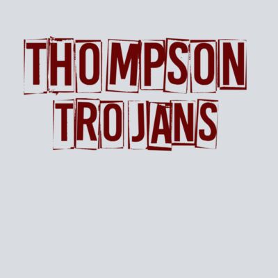 Block Letters - Maroon  Thumbnail