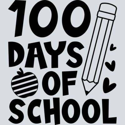 100 Days pencil - black Thumbnail