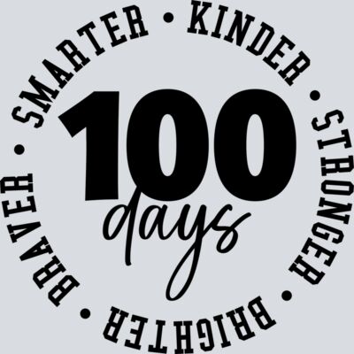 100 Days circle - Black Thumbnail