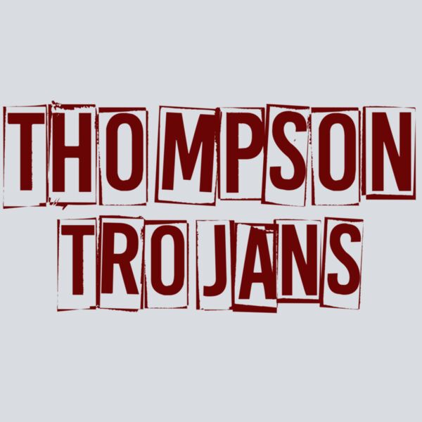 Block Letters - Maroon Thumbnail