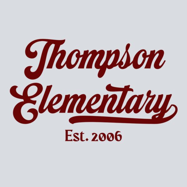 Cursive - Maroon Thumbnail