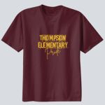 Youth Maroon T-Shirt - Thompson Thumbnail