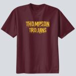 Youth Maroon T-Shirt - Thompson Thumbnail