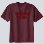Youth Maroon T-Shirt - Thompson Thumbnail
