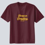 Youth Maroon T-Shirt - Thompson Thumbnail