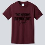 Youth Maroon T-Shirt - Thompson Thumbnail