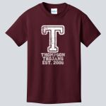 Youth Maroon T-Shirt - Thompson Thumbnail
