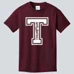 Youth Maroon T-Shirt - Thompson Thumbnail