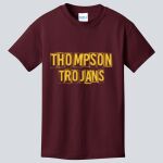 Youth Maroon T-Shirt - Thompson Thumbnail