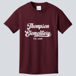 Youth Maroon T-Shirt - Thompson Thumbnail