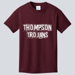 Youth Maroon T-Shirt - Thompson Thumbnail