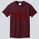 Youth Maroon T-Shirt - Thompson Thumbnail