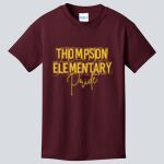 Youth Maroon T-Shirt - Thompson Thumbnail