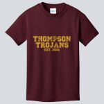 Youth Maroon T-Shirt - Thompson Thumbnail