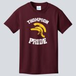 Youth Maroon T-Shirt - Thompson Thumbnail