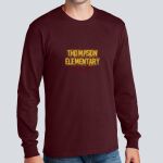Adult Maroon Long Sleeve Shirt - Thompson Thumbnail