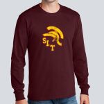 Adult Maroon Long Sleeve Shirt - Thompson Thumbnail
