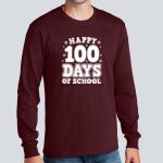 Adult Maroon Long Sleeve Shirt - Thompson Thumbnail