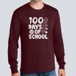 Adult Maroon Long Sleeve Shirt - Thompson Thumbnail