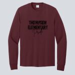 Adult Maroon Long Sleeve Shirt - Thompson Thumbnail