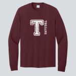 Adult Maroon Long Sleeve Shirt - Thompson Thumbnail