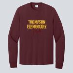 Adult Maroon Long Sleeve Shirt - Thompson Thumbnail