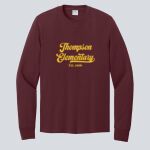 Adult Maroon Long Sleeve Shirt - Thompson Thumbnail