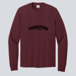 Adult Maroon Long Sleeve Shirt - Thompson Thumbnail
