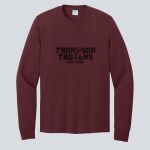Adult Maroon Long Sleeve Shirt - Thompson Thumbnail