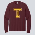 Adult Maroon Long Sleeve Shirt - Thompson Thumbnail