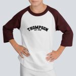 Youth Raglan T-Shirt - Thompson Thumbnail